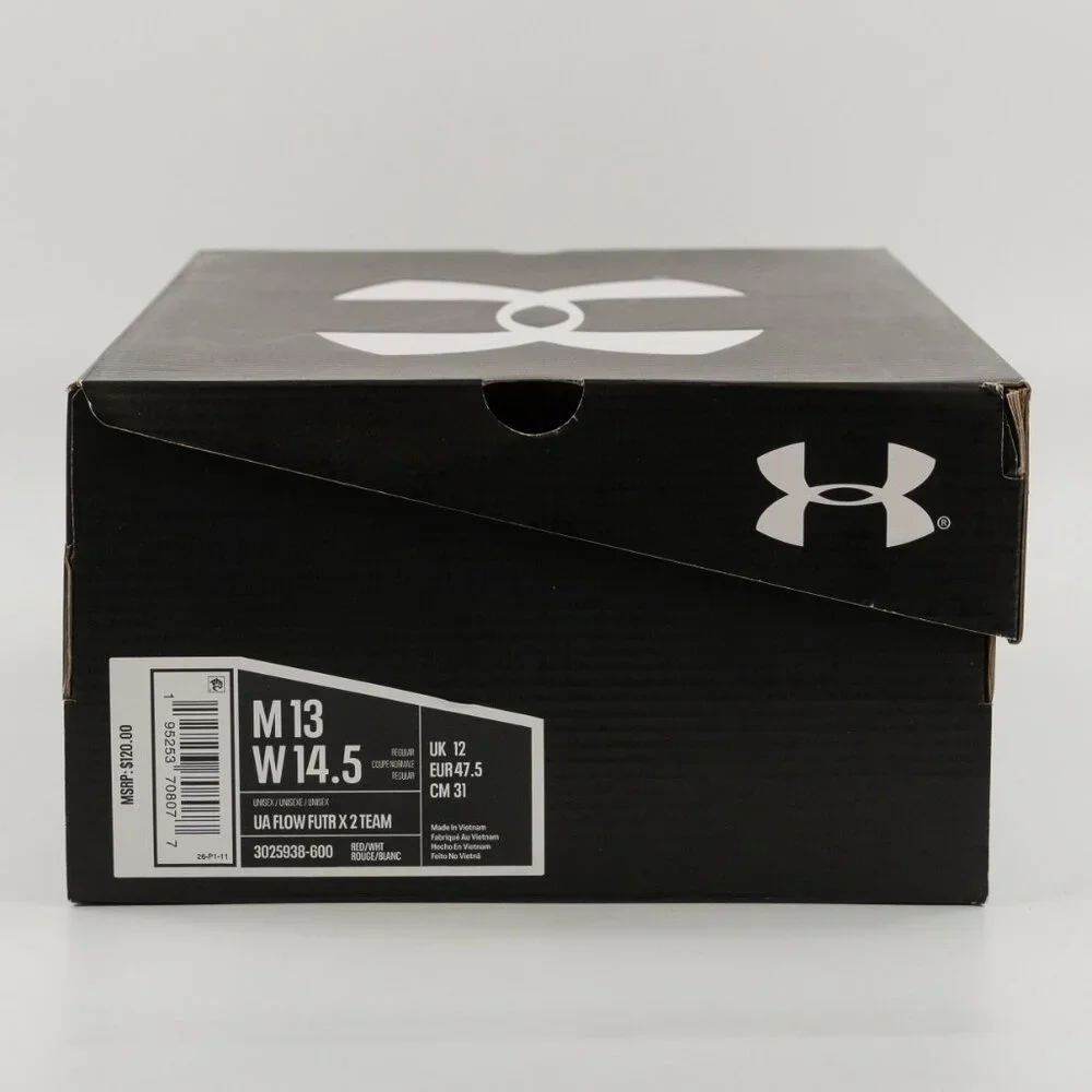 Under Armour Flow FUTR X 2 'Red White' 3025938-600 Basketball Multi Size - Picture 11 of 12